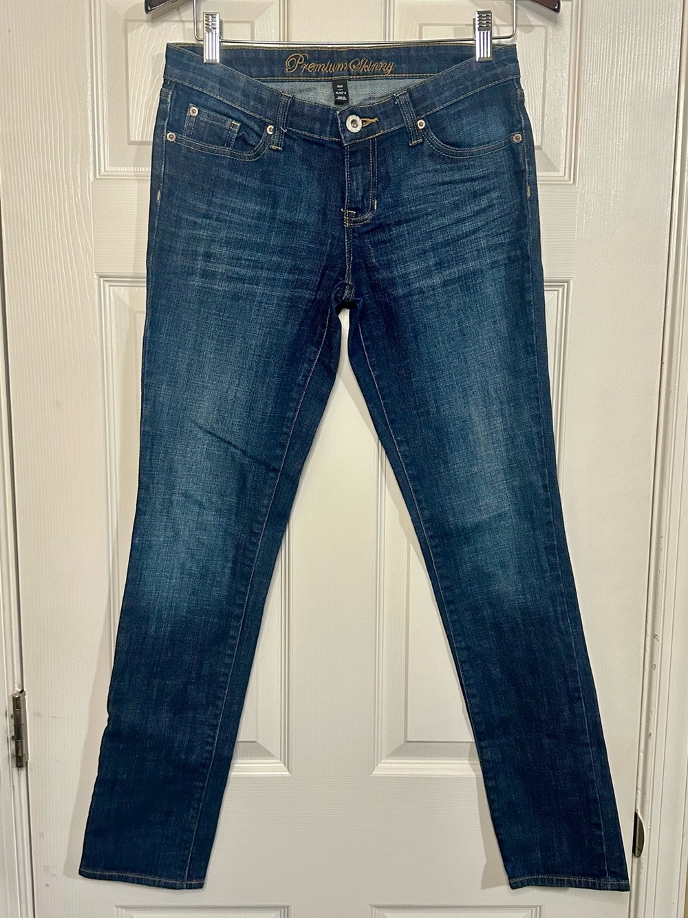 Gap 1969 Premium Skinny Jeans Dark Wash Size 27/4 Regular